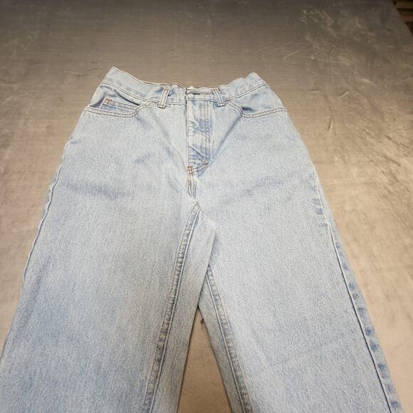 Vintage Moda Intl Jeans Womens 6 Petite Slim Light Wash USA Classic 90s Denim - Picture 3 of 10